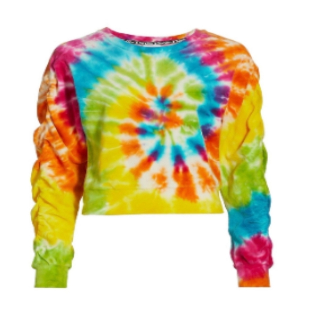Juicy Couture tie dye velour sweatshirt